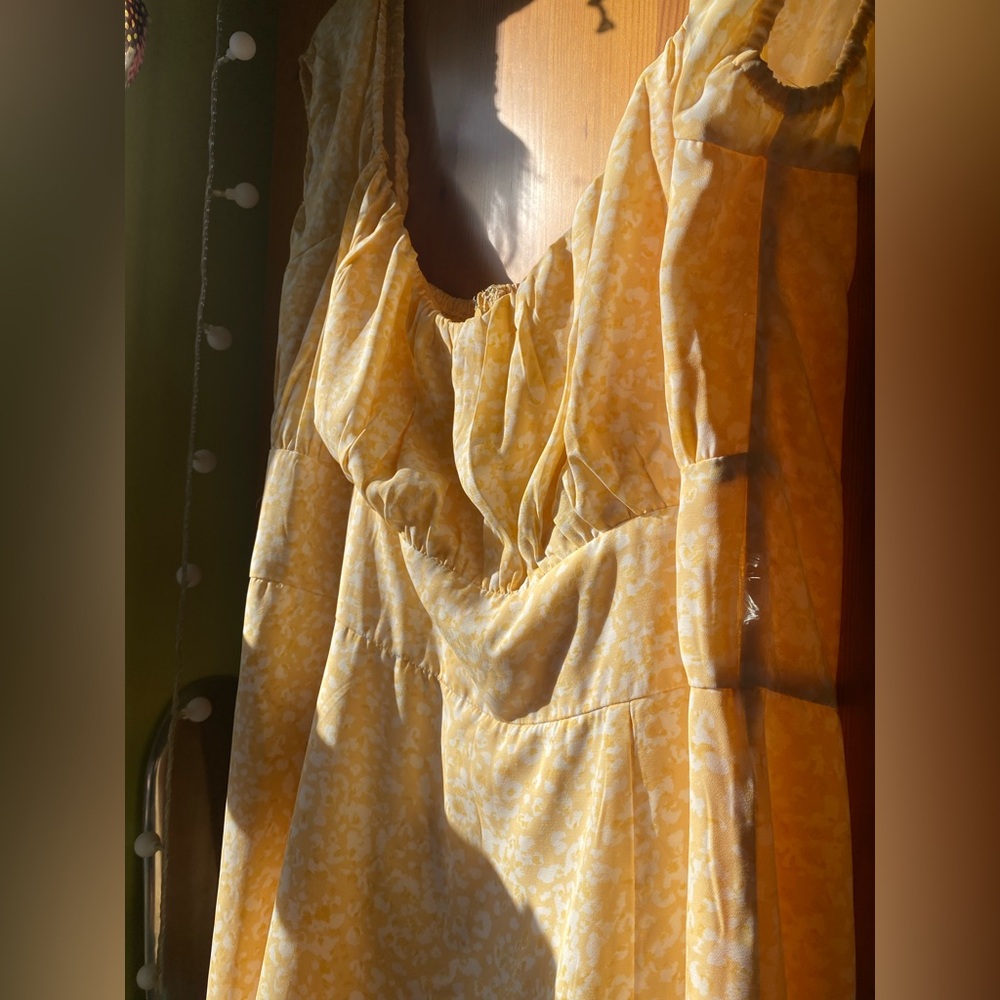 Abercrombie & Fitch Women's Midi Sun Dress Size XL Formal Wedding Guest